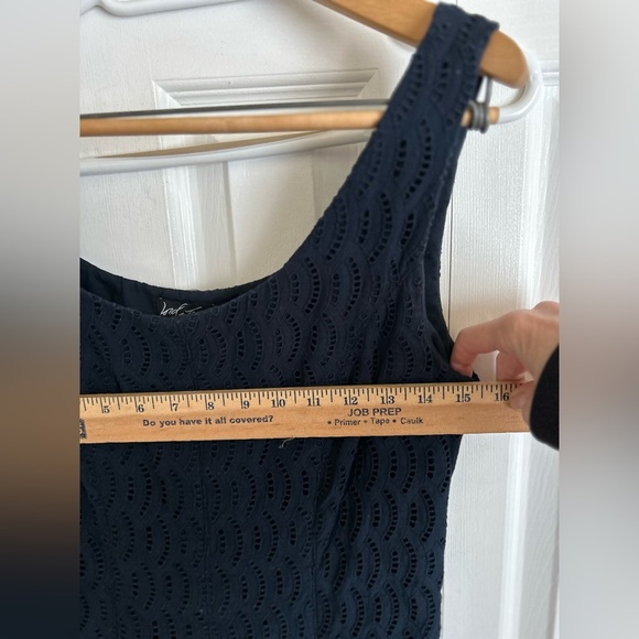 ❤️ 3/$15❤️ Lord & Taylor eyelet dress 100% cotton - Picture 7 of 10